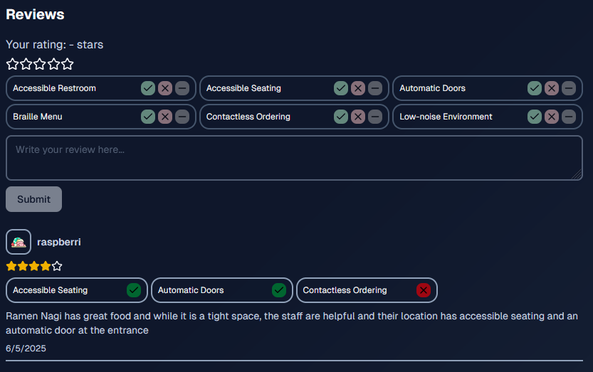Accuguide screenshot 2